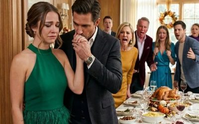 My Father Invited the Whole Family to Thanksgiving, but My Mother Forced Me to Cook in the Kitchen While Everyone Else Celebrated. Two Hours Later, a Man in a Black Suit Walked In, Kissed My Hand, and Said, “Sorry, Darling, I Was Late.” Then My Family Froze in Disbelief, Because…