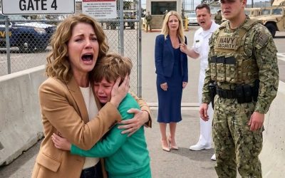 I took my son to visit my husband, the commander, but the guard blocked us at the gate and said, “His girlfriend is inside the unit. No visitors!” I covered my son’s ears, called my second brother, and ordered him to cut off every bit of support immediately. At 8:17 on a gray Thursday morning in San Diego, Olivia Whitaker stood outside the west gate of Naval Support Unit Coronado with one hand gripping her eight-year-old son’s shoulder and the other holding a paper bag of still-warm cinnamon rolls. Ethan had insisted they surprise his father. “Dad said commanders like coffee,” he had said solemnly in the car, balancing the thermos on his knees. Olivia had smiled then. She was not smiling now. The guard at the gate looked uncomfortable the moment he saw her military dependent ID. His name strip read HARRIS. He was young, maybe twenty-four, with the tense face of someone who had already been told what to say. “Ma’am,” he said, lowering his voice, “Commander Whitaker is unavailable.” Olivia glanced past him toward the administration building. Her husband’s black Tahoe was parked in his reserved space. “Unavailable?” she asked. “He told our son he would eat lunch with him today.” Harris swallowed. Ethan tugged her sleeve. “Mom?” The guard looked at the boy, then back at Olivia. His expression cracked. “Ma’am, I’m sorry. His girlfriend is inside the unit. No visitors.” For three seconds, the world became soundless. Olivia moved fast. She covered Ethan’s ears with both hands before the words could settle into him. But the boy had already seen the guard’s face. He had already seen his mother go pale. Inside the administration building, a woman in a cream coat stepped near the second-floor window, laughing into a phone. Olivia recognized her instantly: Serena Vale, the civilian contractor whose “strategic consulting firm” had received emergency funding through a nonprofit account Olivia’s family controlled. Her husband, Commander Andrew Whitaker, appeared behind Serena and placed a hand at her waist. Olivia’s breath left her. Not pain. Not yet. Calculation. She led Ethan back to the parking lot, buckled him into the SUV, and shut the door before she allowed herself to speak. Then she called her second brother, Marcus Langford. He answered on the first ring. “Liv?” Her voice was quiet. “Cut off all support immediately. No mercy.” Marcus did not ask what happened. In the Langford family, that sentence had only one meaning. “Andrew?” he asked. “And every account connected to Serena Vale.” A pause. “Done.” By noon, Andrew’s discretionary housing grant was frozen. By two, Serena’s consulting invoices were flagged for audit. By four, the private foundation that had quietly financed half of Andrew’s career advancement withdrew every endorsement attached to his name. At five thirty, Andrew called Olivia seventeen times. She did not answer. At six, an unmarked government sedan pulled up beside the unit. At six fifteen, Commander Andrew Whitaker walked out of the building without his cover, without his confidence, and without Serena beside him. Olivia watched from across the street. Ethan slept in the back seat. Her phone buzzed with a message from Marcus. He thought you were powerless. He was wrong. The rest of the story is below