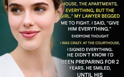 I signed everything for my husband in the divorce — without him knowing the bombshell he had just agreed to…