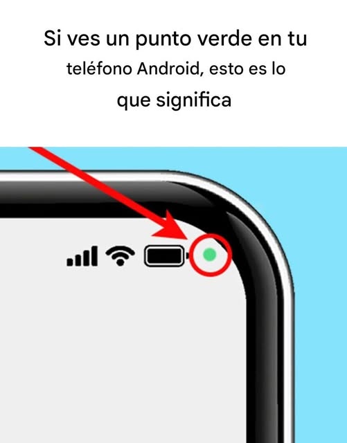 Do you see a green dot on your Android phone? Here’s what it means.