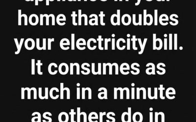 The Household Appliance That Uses More Energy Than You Think